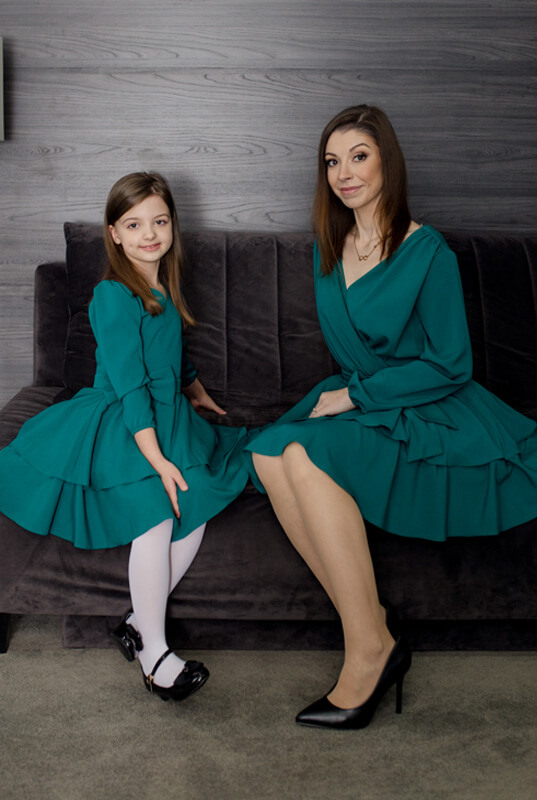 LaKey Zoe zestaw sukienek mama i córka - sukienka dla córki